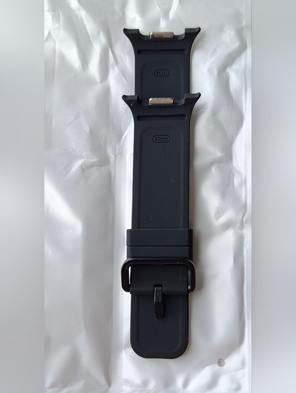 Lerobo Silicone Watch Band 22mm White - Fits Galaxy Watch 8/9